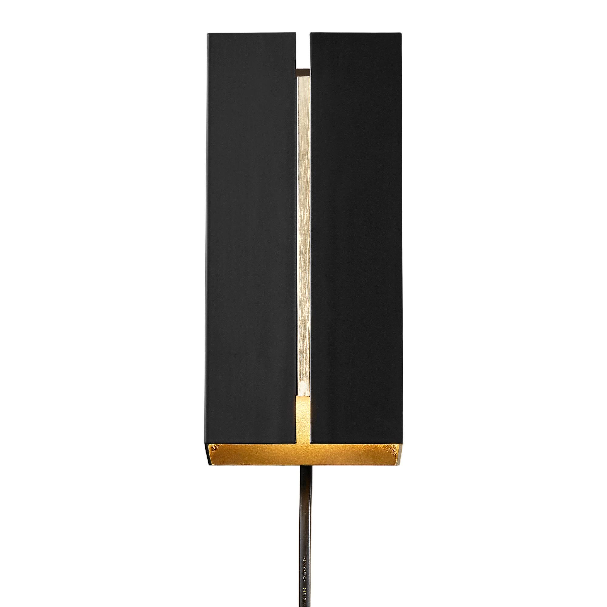 Curtiz Wandleuchte Matt Schawarz 2