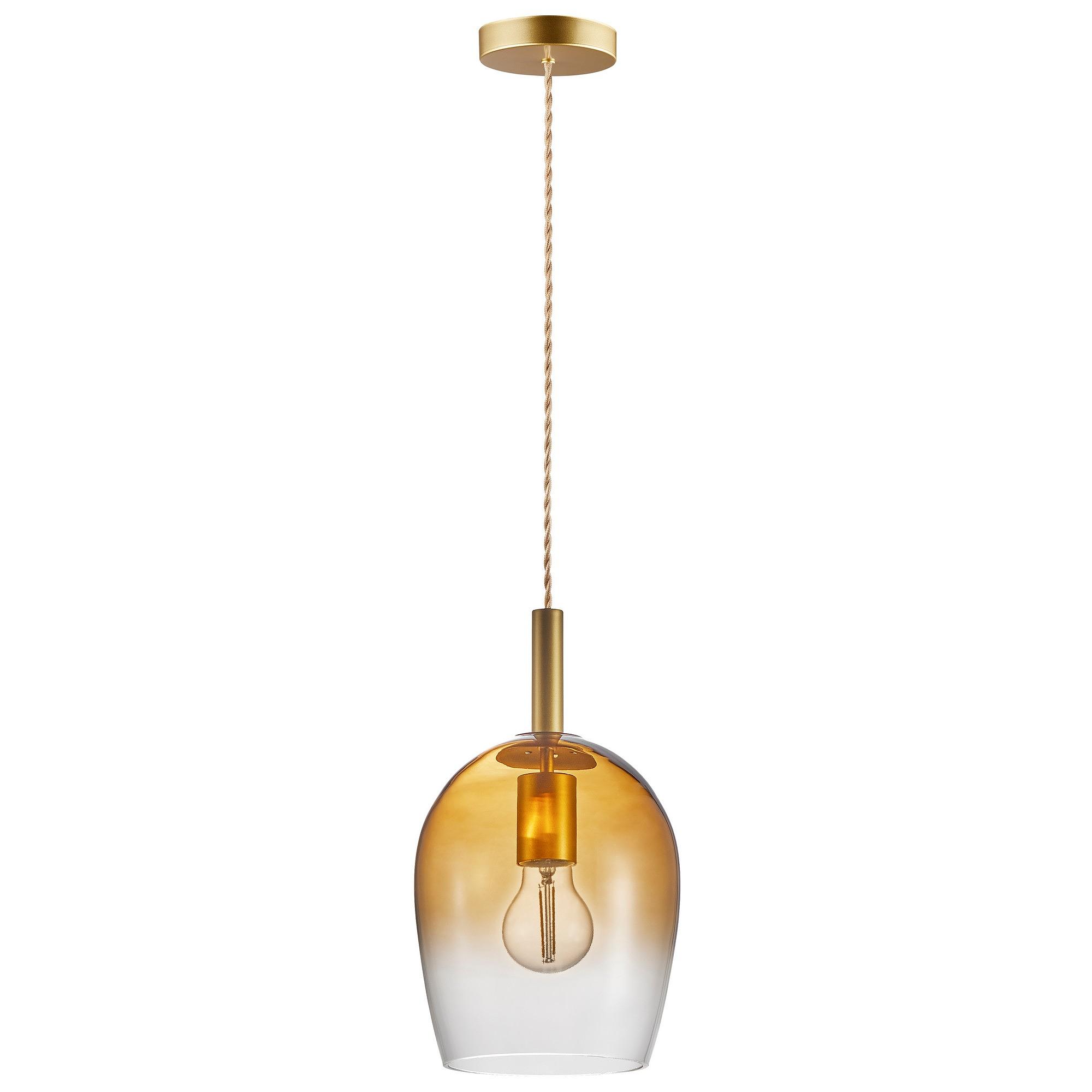 Uma 18 Pendant Light Amber 2