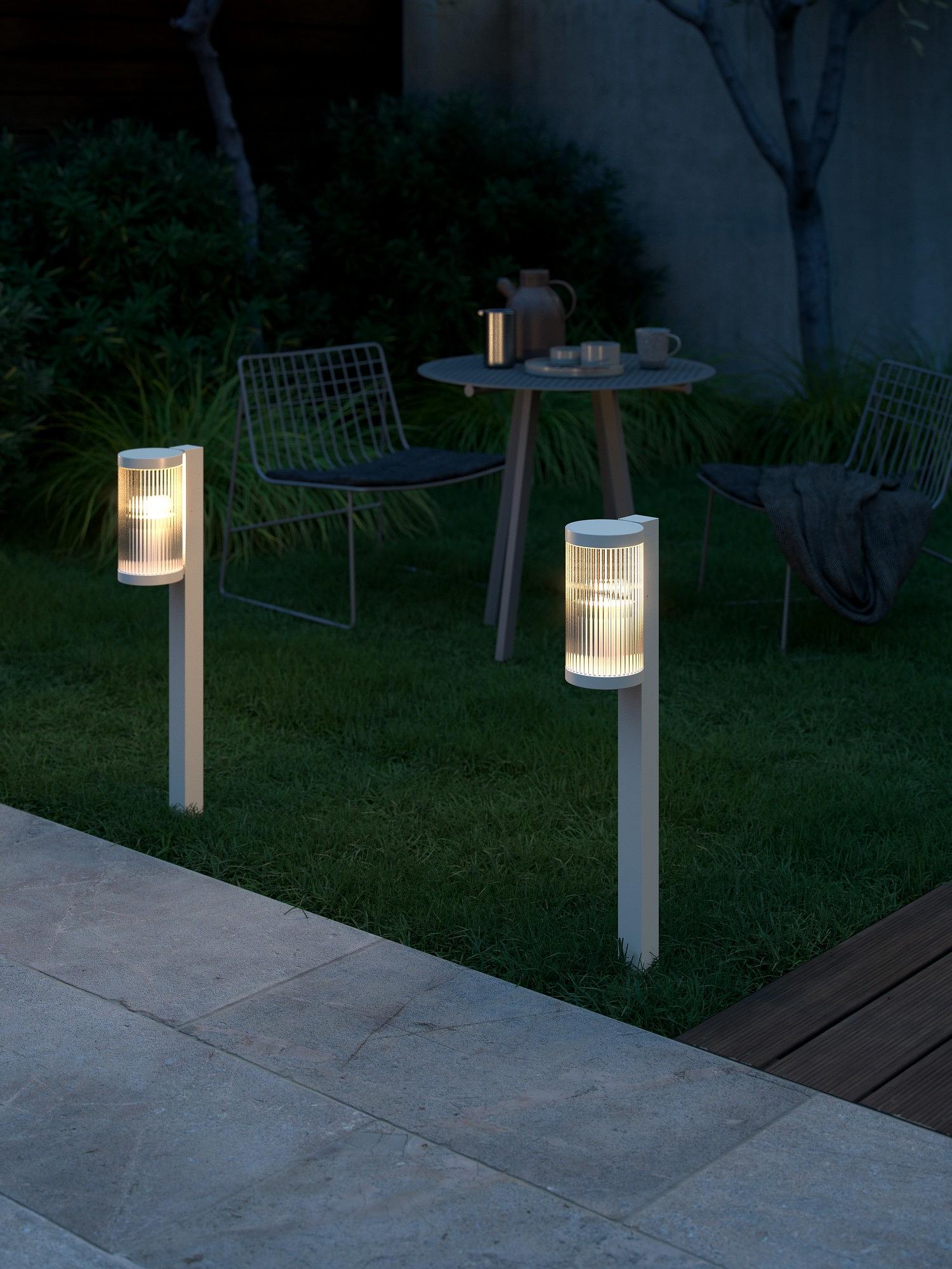 Coupar Bollard Light Sand-Colored 0