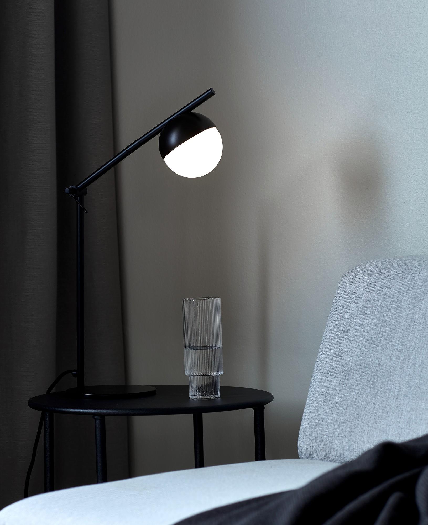 Contina Tischlampe Schwarz 0