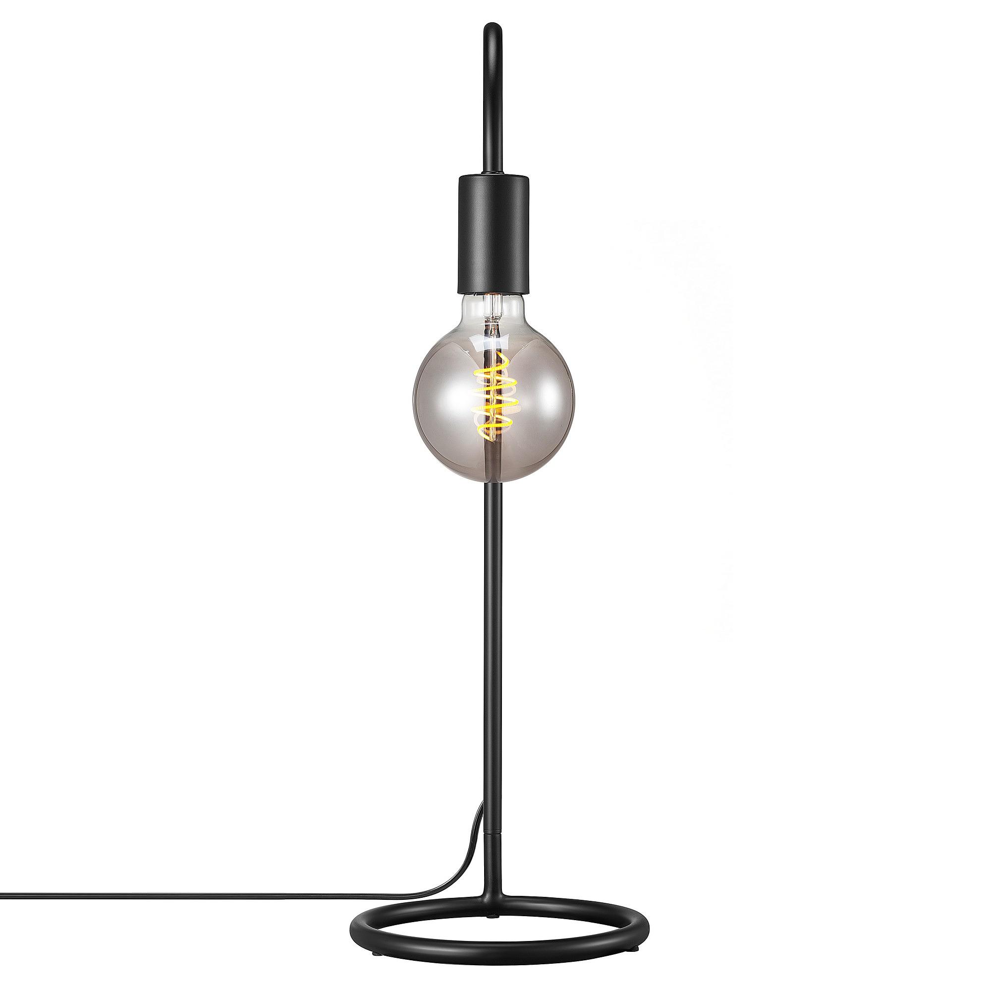 Paco Tischlampe Schwarz 1