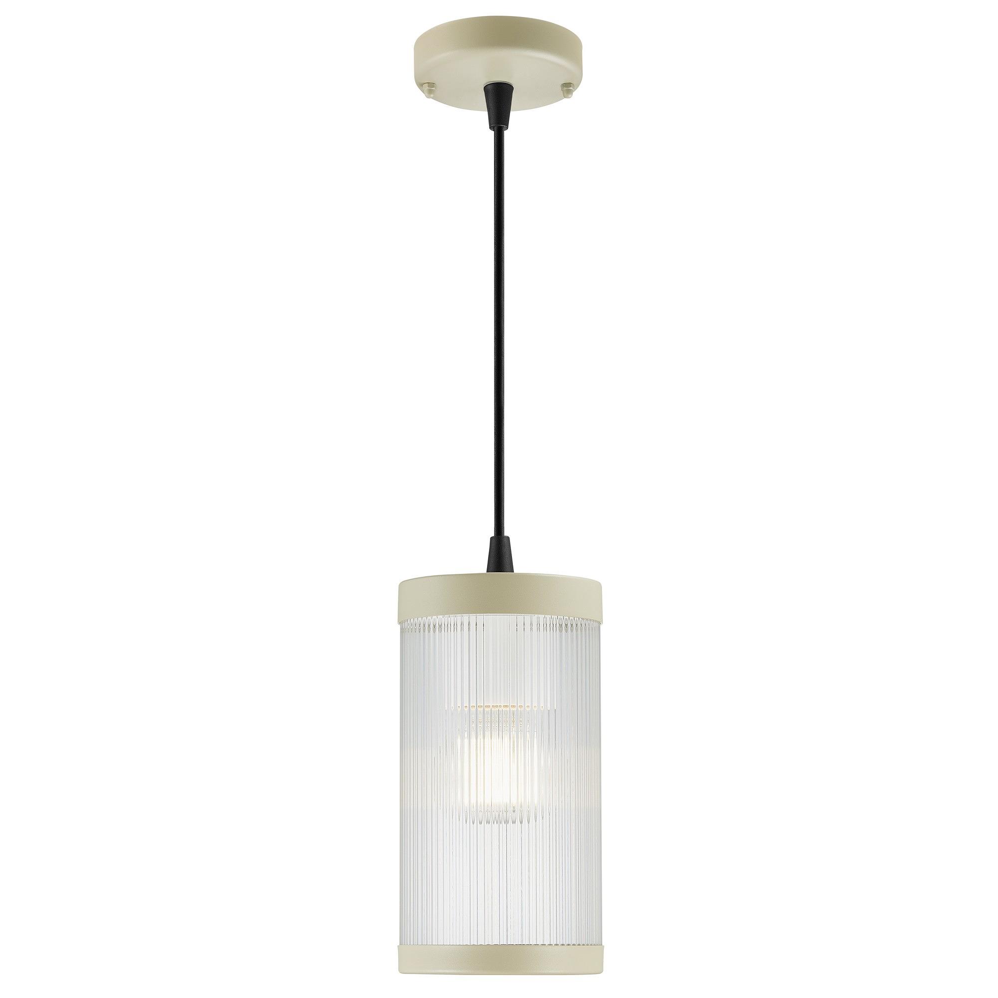 Coupar Outdoor Pendant Light Sand-Colored 3