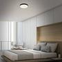 1-Flammig Flame Star LED Ceiling Light Iron Black ⌀29cm 3