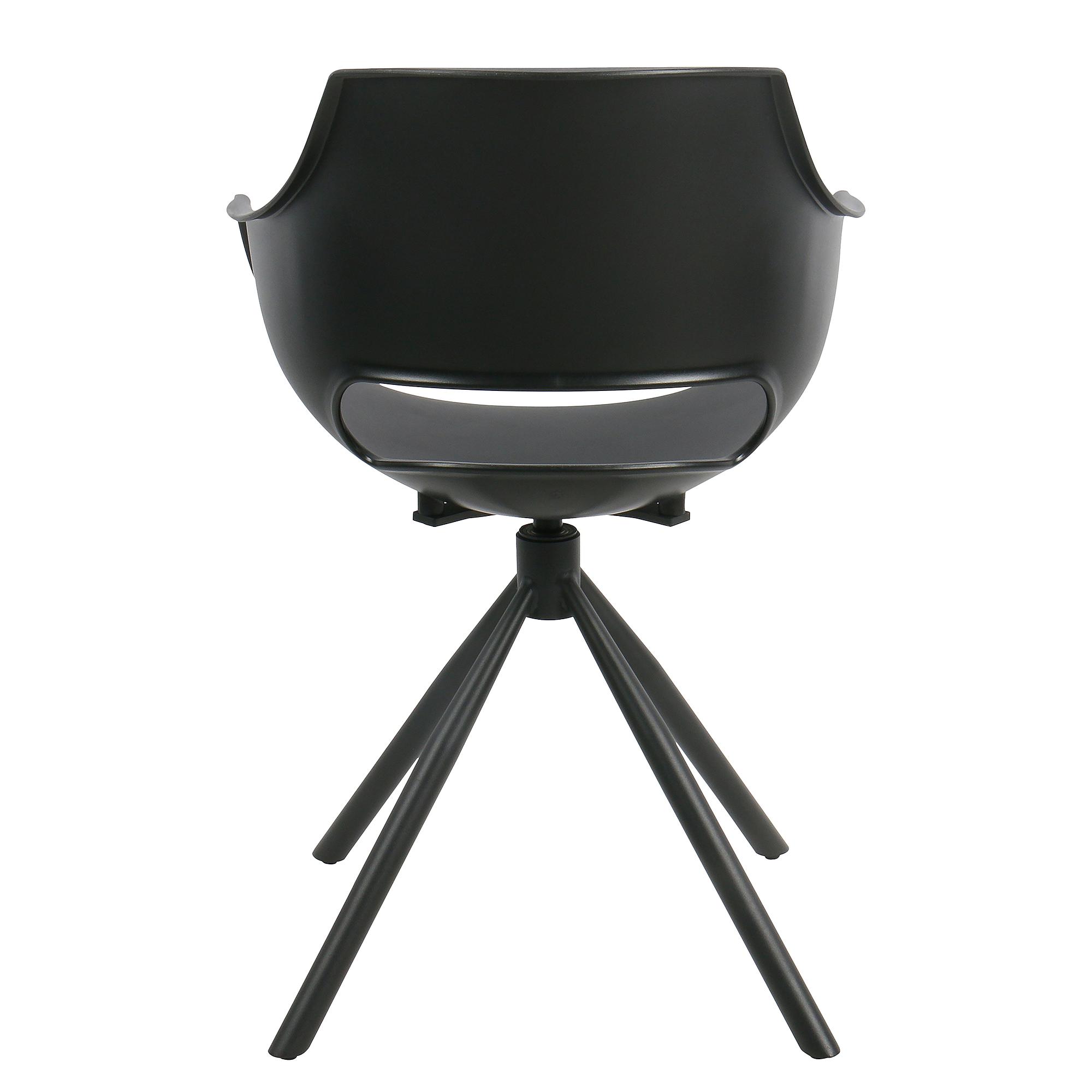 Swivel Armchair Idern Iron Black 3