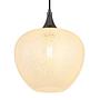 1-Light Maxy Type N Pendant Light Clear Glass Chrome 0