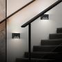 Chet LED Wall Light Sensor Black 3