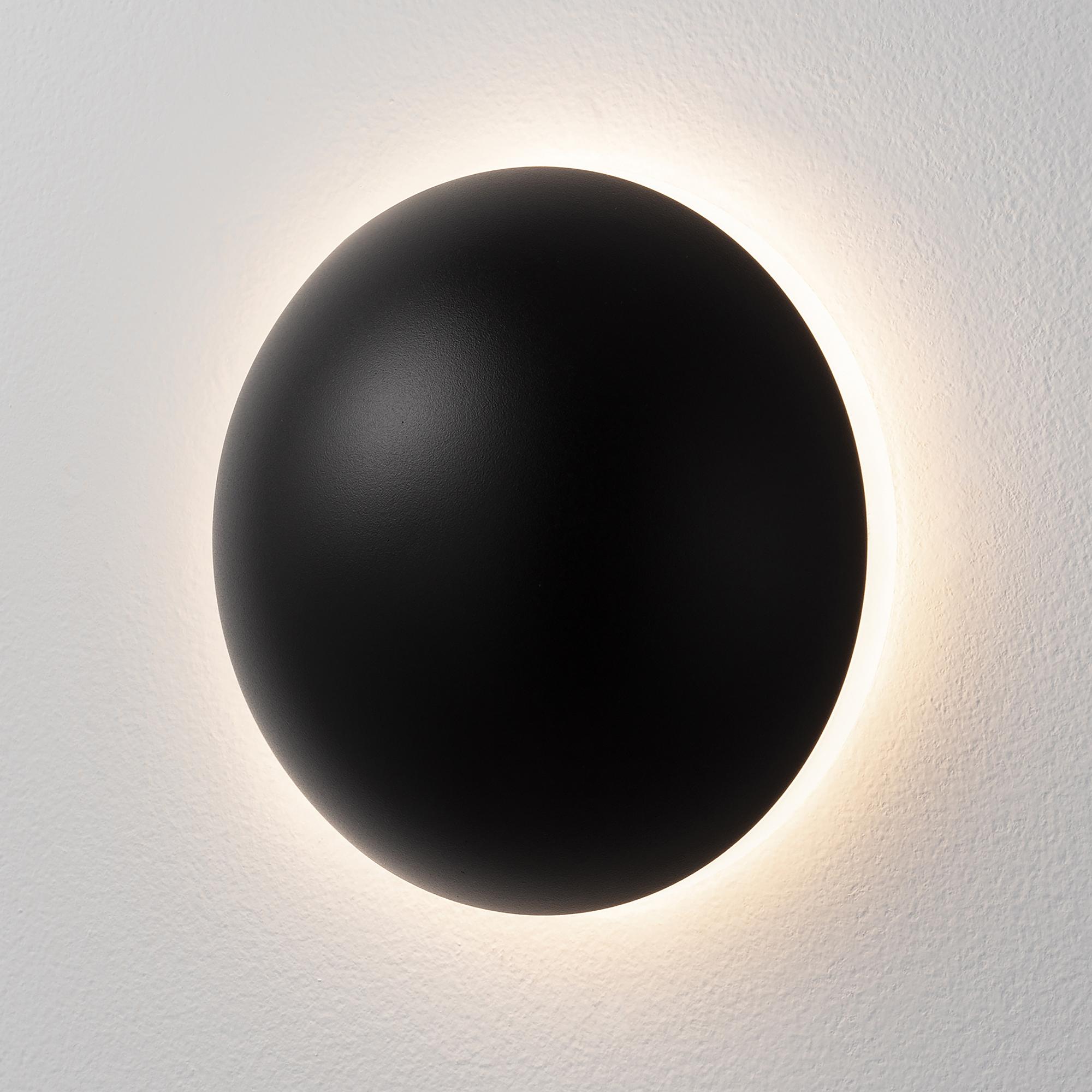 Iona Wandleuchte Aluminium Schwarz 1