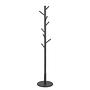 Nootas Solid Coat Rack Rubberwood Black 0