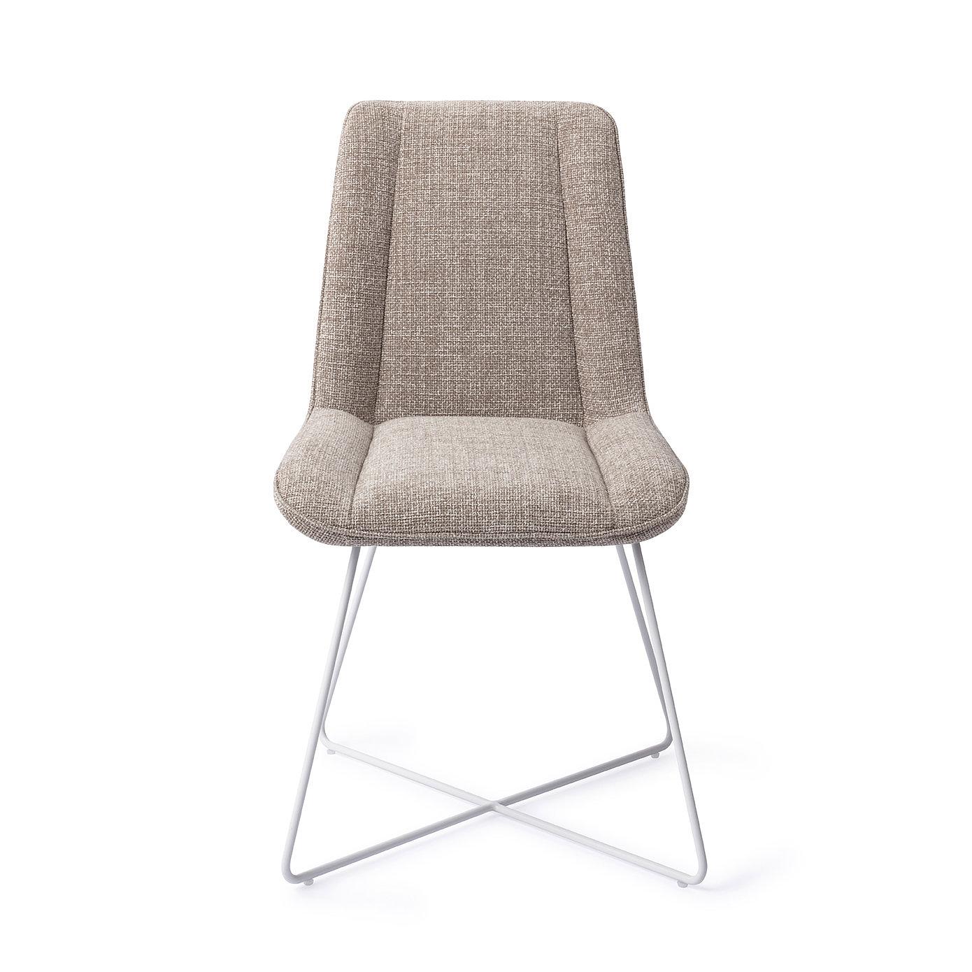 Umedo Dining Chair Cross Grainy Greige 0