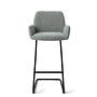 Misaki Bar Stool Bar (H) Blue Breezy  3