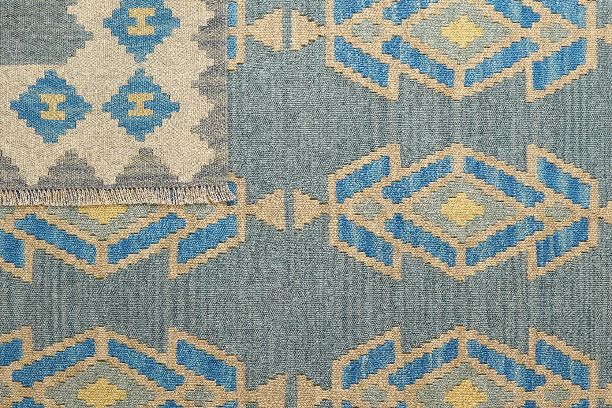 Kelim Gashgai Wool Multicolored 4