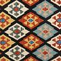 Kilim Gashgai 198x157cm Multi-colored 3