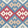 Kilim Gashgai lana multicolore 3
