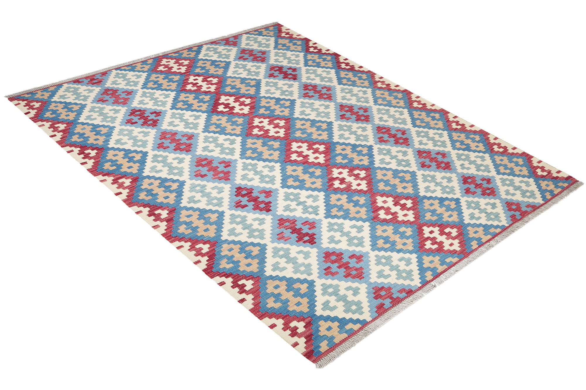 Kelim Gashgai Wool Multicolored 2