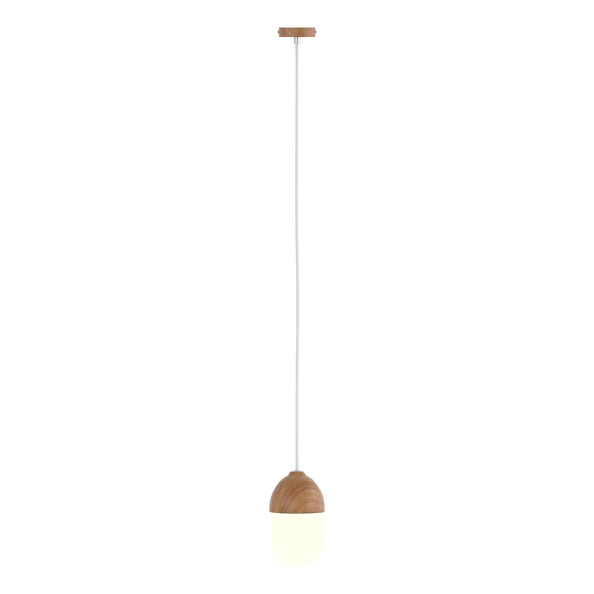 Menty Pendant Light Type A Opal Glass White 1