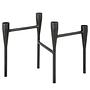 Betel Candle Holder Metal Black 0