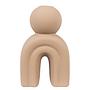 Jasike Candle Holder Ceramic Beige 4