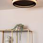 LED Deckenleuchte Estreja Stahl Schwarz 4