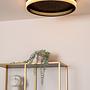LED Deckenleuchte Estreja Stahl Schwarz 3