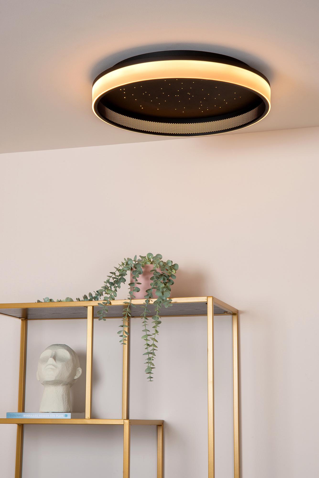 LED Deckenleuchte Estreja Stahl Schwarz 3