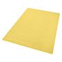 Short pile rug Fancy mixed fabric Sunny yellow 100x150cm 3