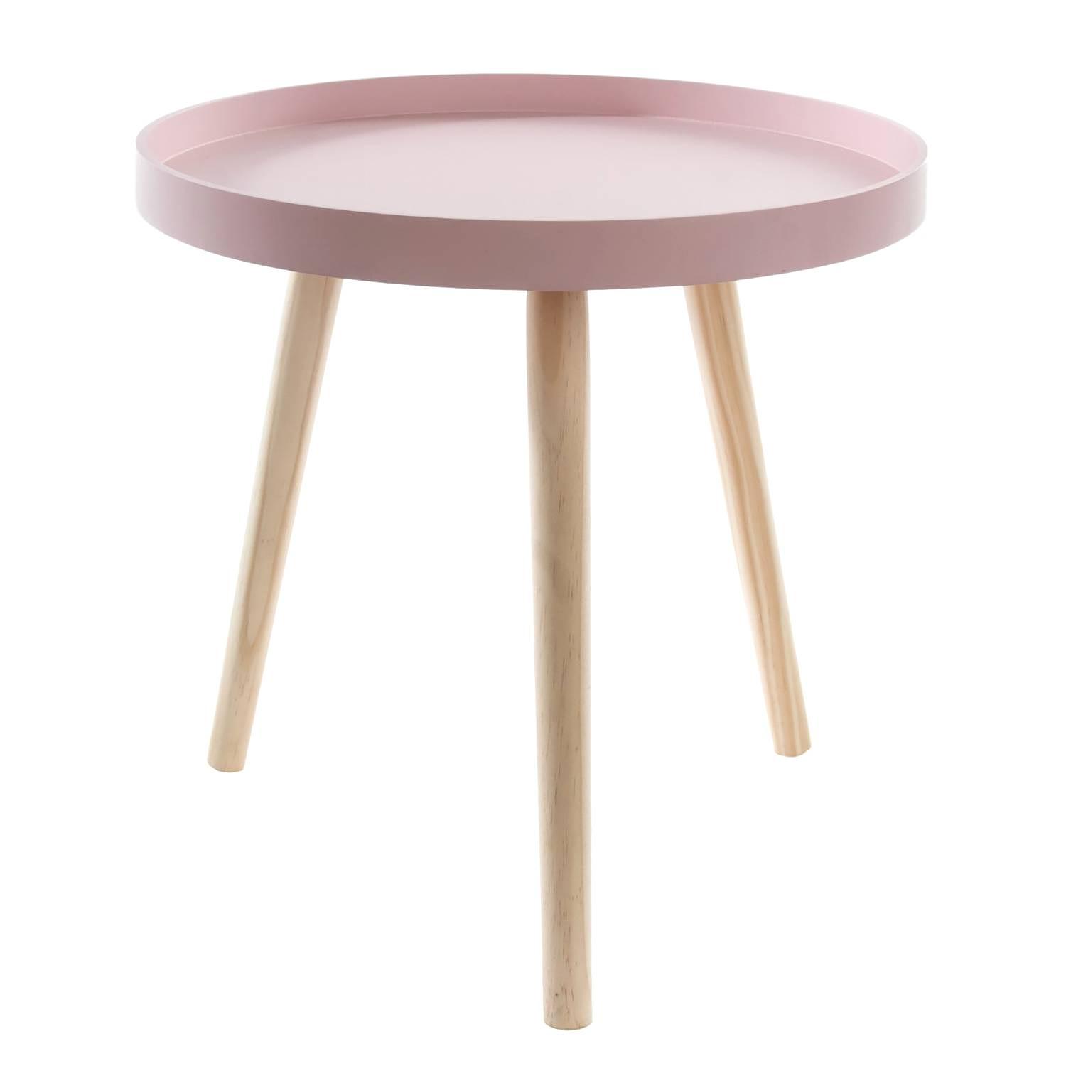 Side table Cuto pine pink 0