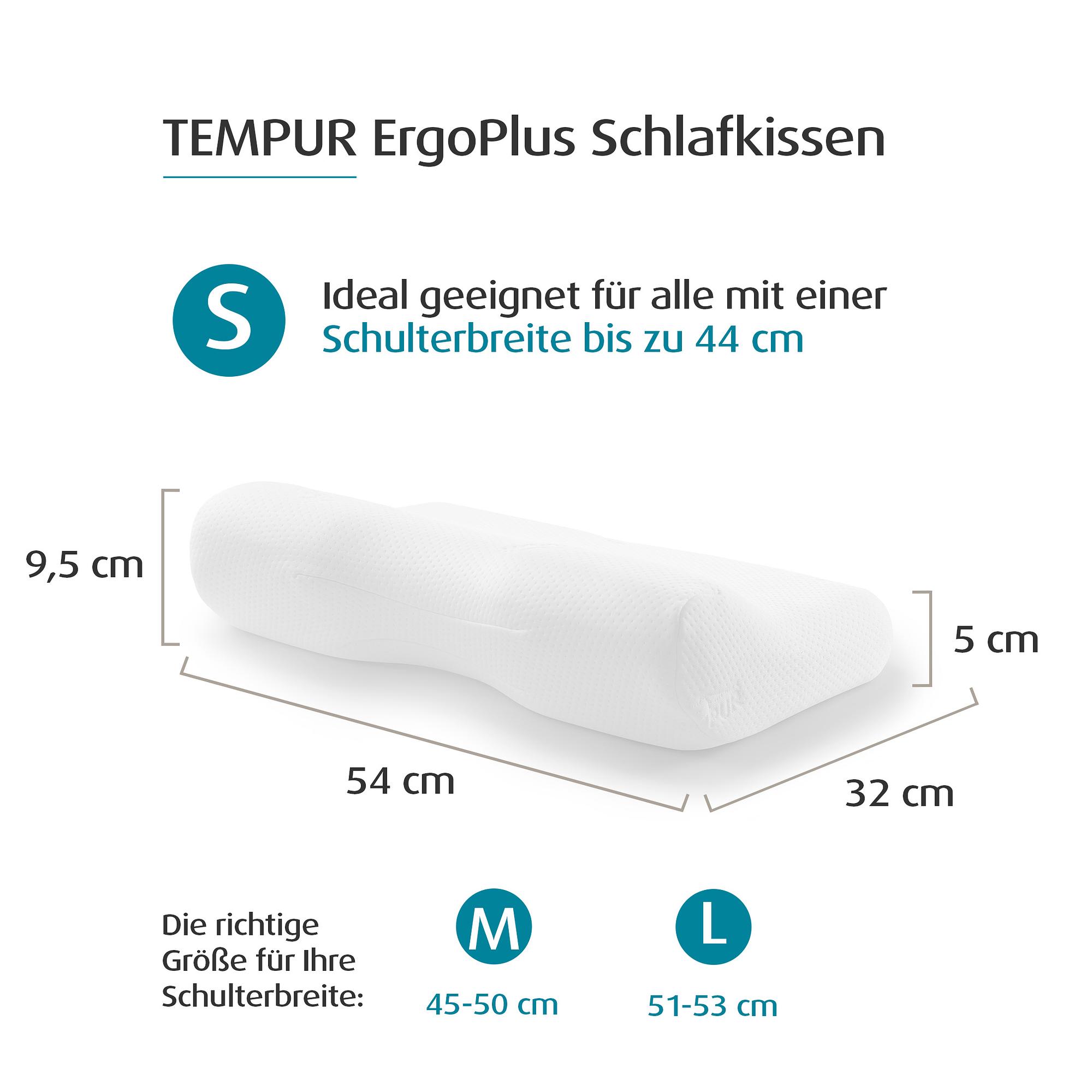 TEMPUR® ErgoPlus MDV Schlafkissen S 1
