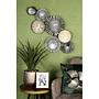 Wall Object Rustic Aluminum Gold Gray 2