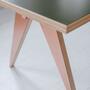 Handcrafted dining table St. Calipers Green 2