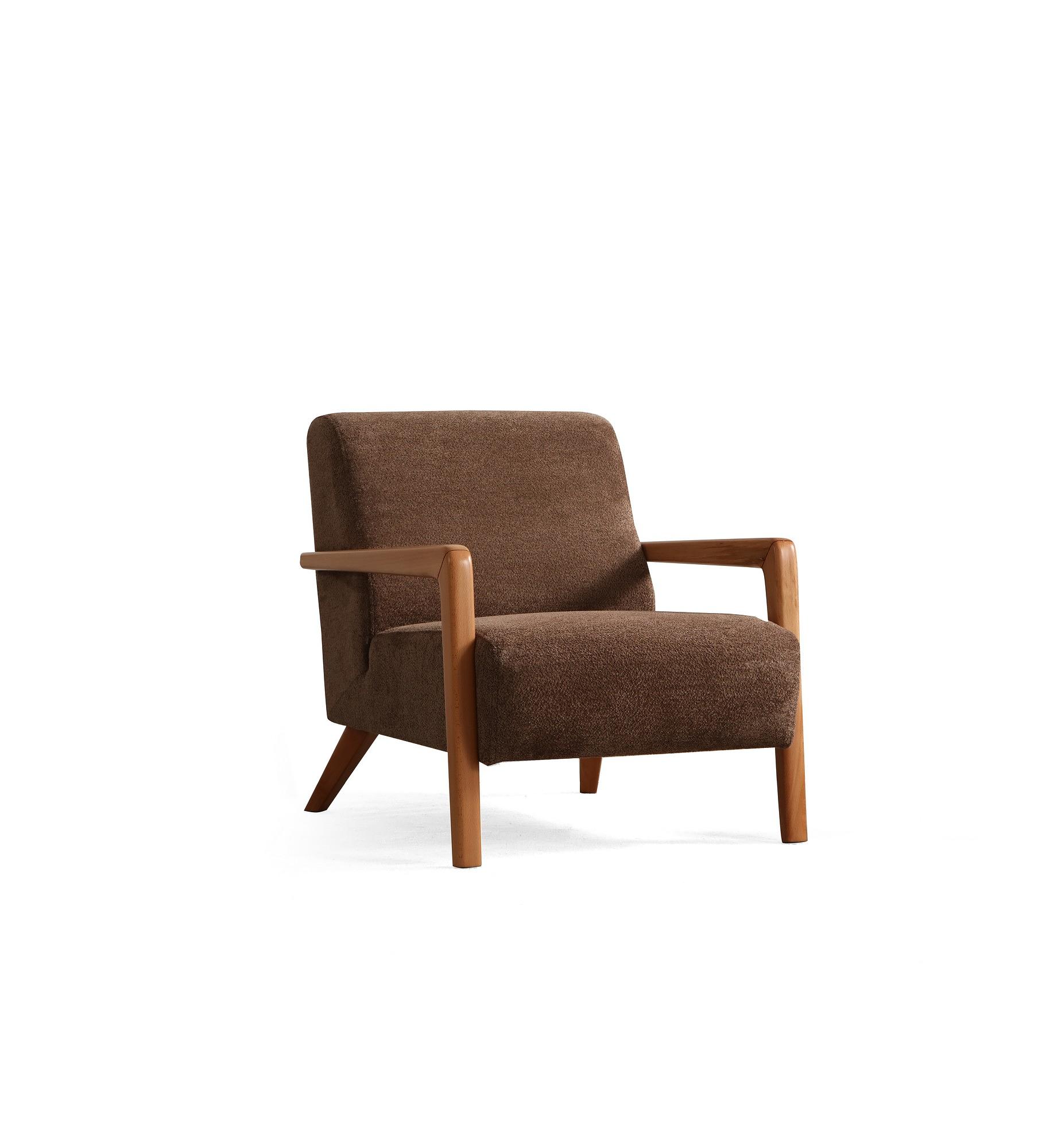 Lyke Armchair Brown 1
