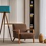 Lyke Armchair Brown 4