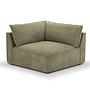 Daphne 1-Seater Corner Module Left Free Sage 0