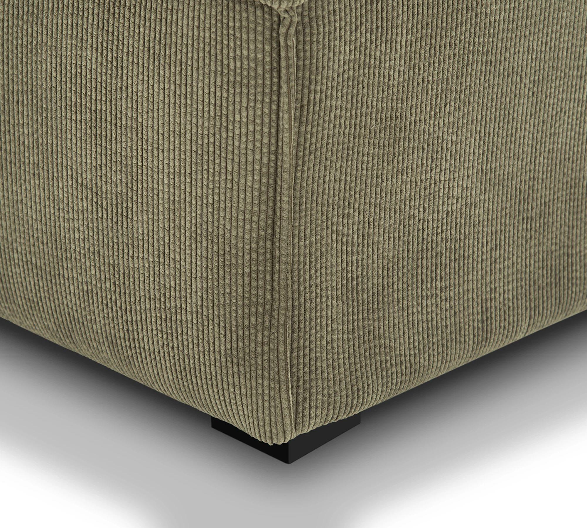 Daphne 1-Seater Corner Module Left Free Sage 3