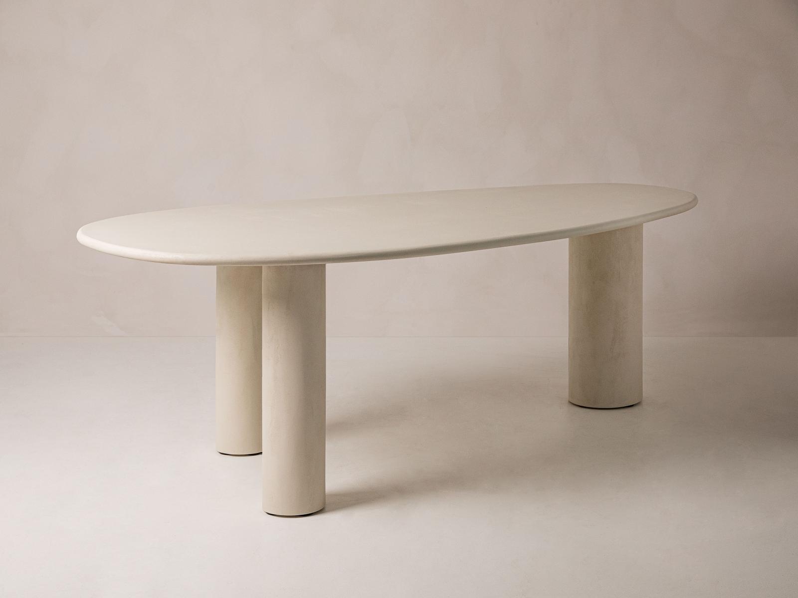 Tavolo da pranzo Mel 8 posti Legno tecnico Bianco 2