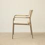 Peralta Gartenstuhl Polyester Creme 3