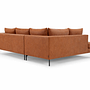 Noa Corner Sofa left Soffy Cognac 2