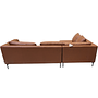 Noa Corner Sofa left Soffy Cognac 5
