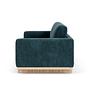 Aya Sofa 3.5-Seater Danny Dusty Blue 3