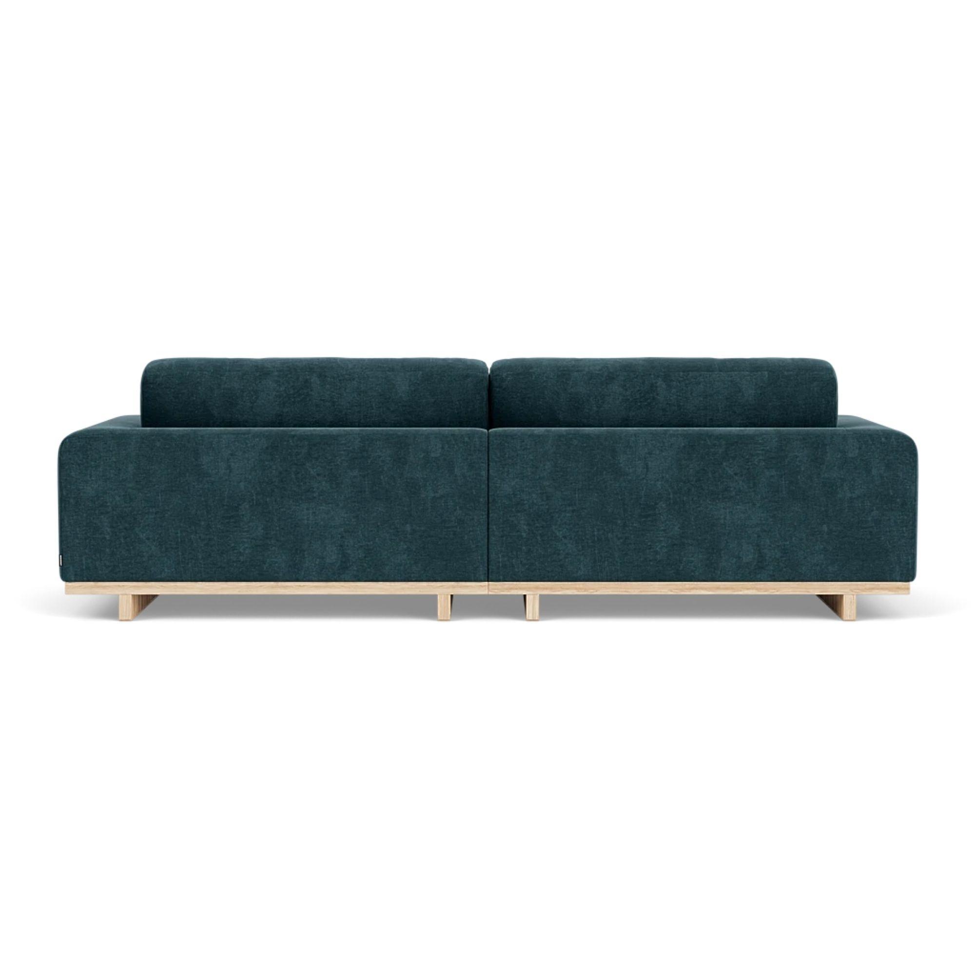 Aya Sofa 3.5-Seater Danny Dusty Blue 4