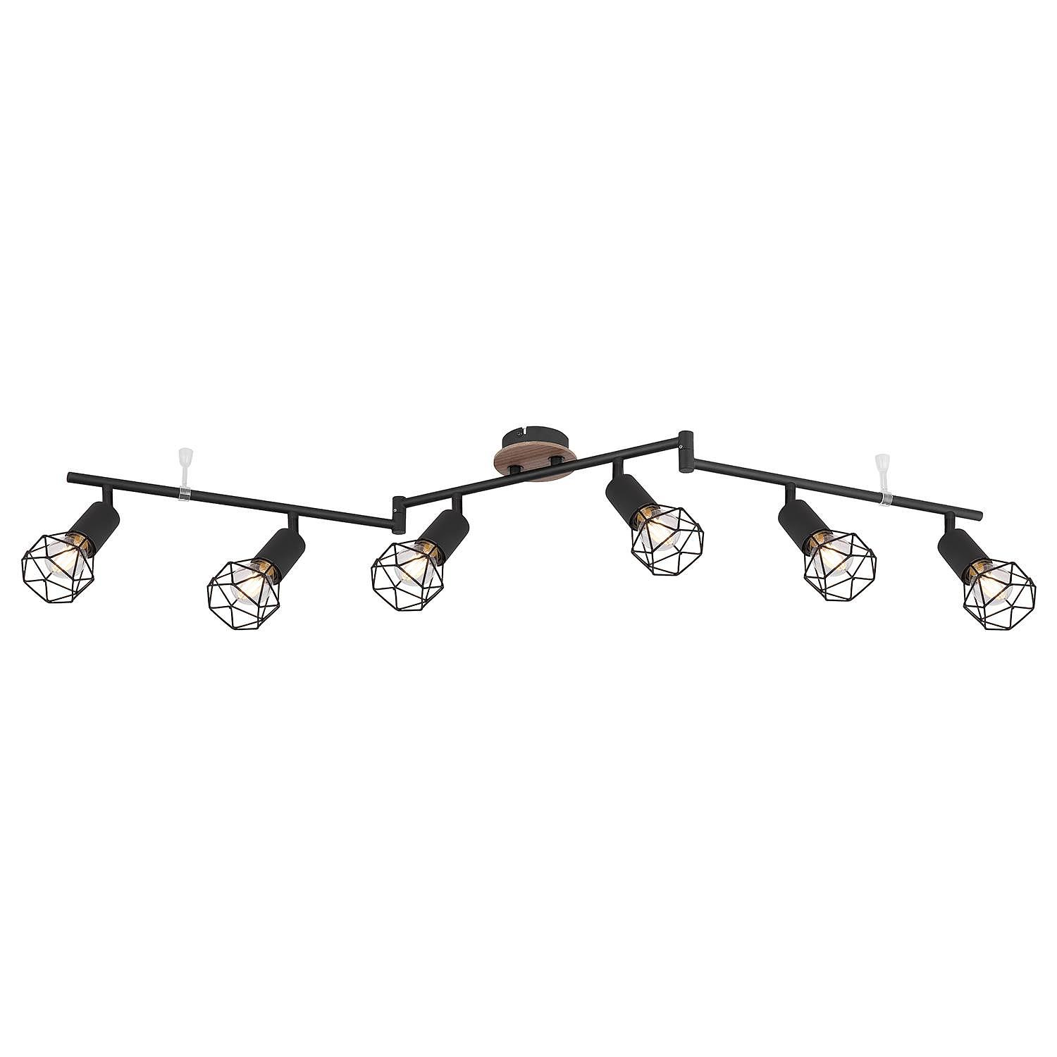 Ceiling light Xara X 6-light iron 1