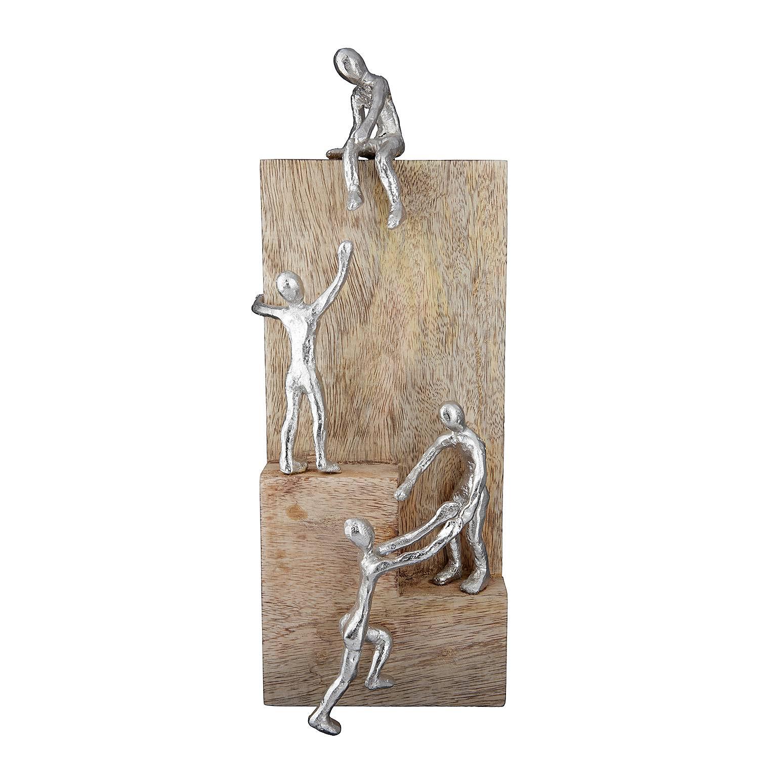 Skulptur Helping Hand Mangoholz Natur 1