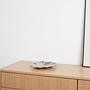 Shell serving bowl, stainless steel 1970s 6