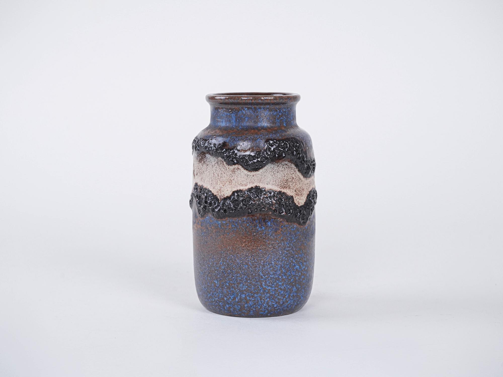 Keramikvase 1970er Jahre 1