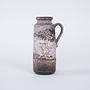 Keramikvase mit Henkel 1960er Jahre 2