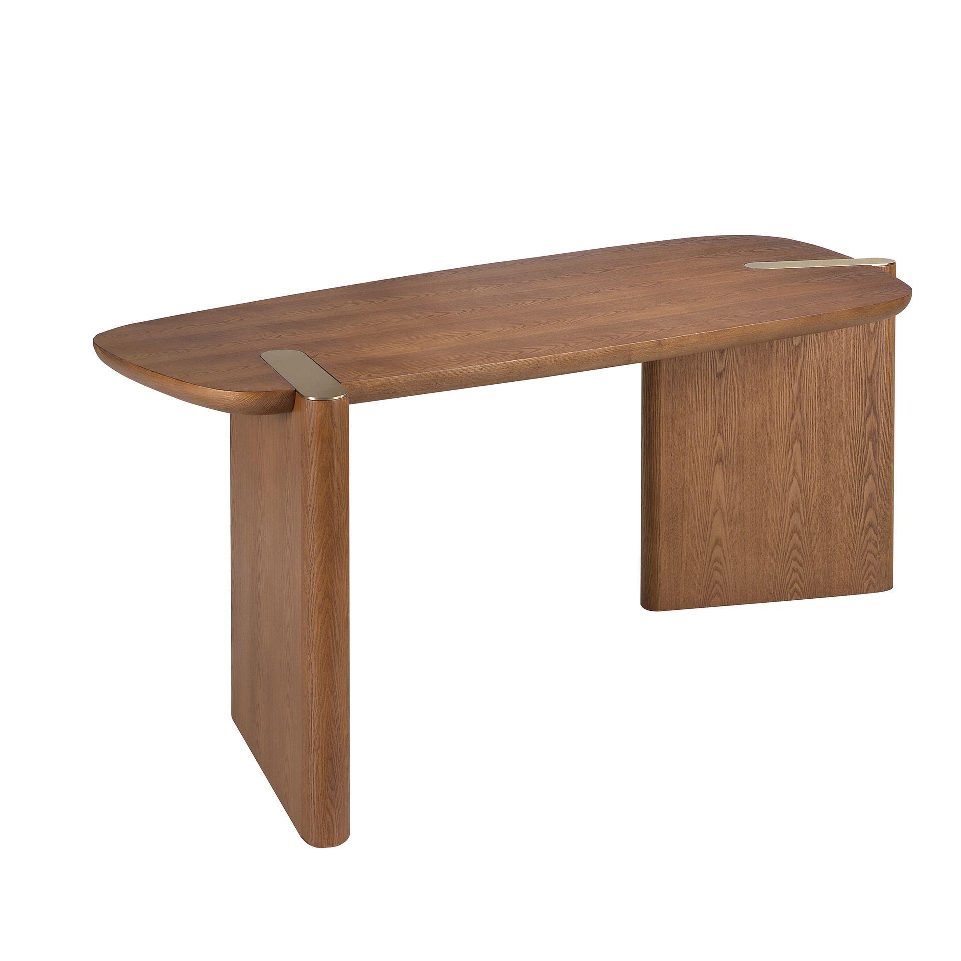 Schreibtisch in Nussbaum hell 3301 6