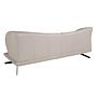3-Sitzer Sofa in taubengrauem Leder 6146 6