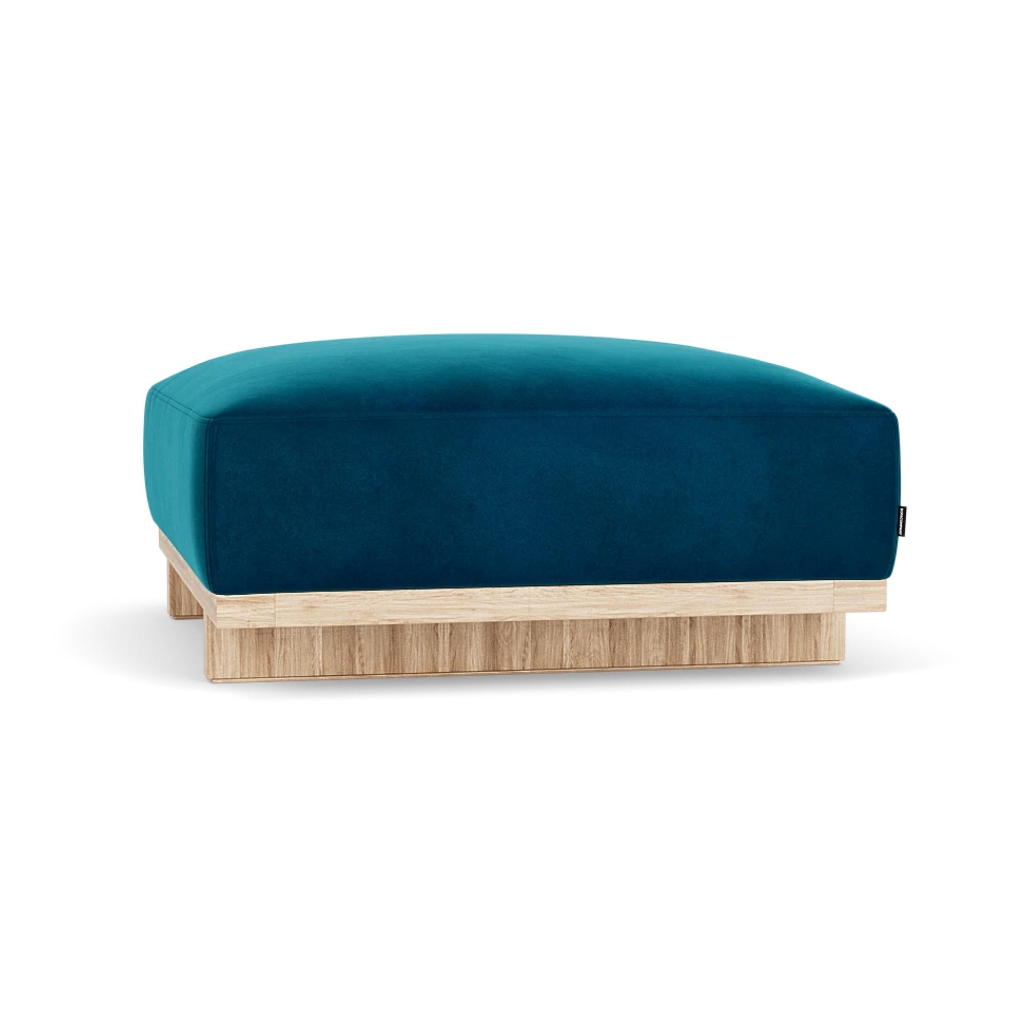 Aya Hocker Velour Lux Petro 3