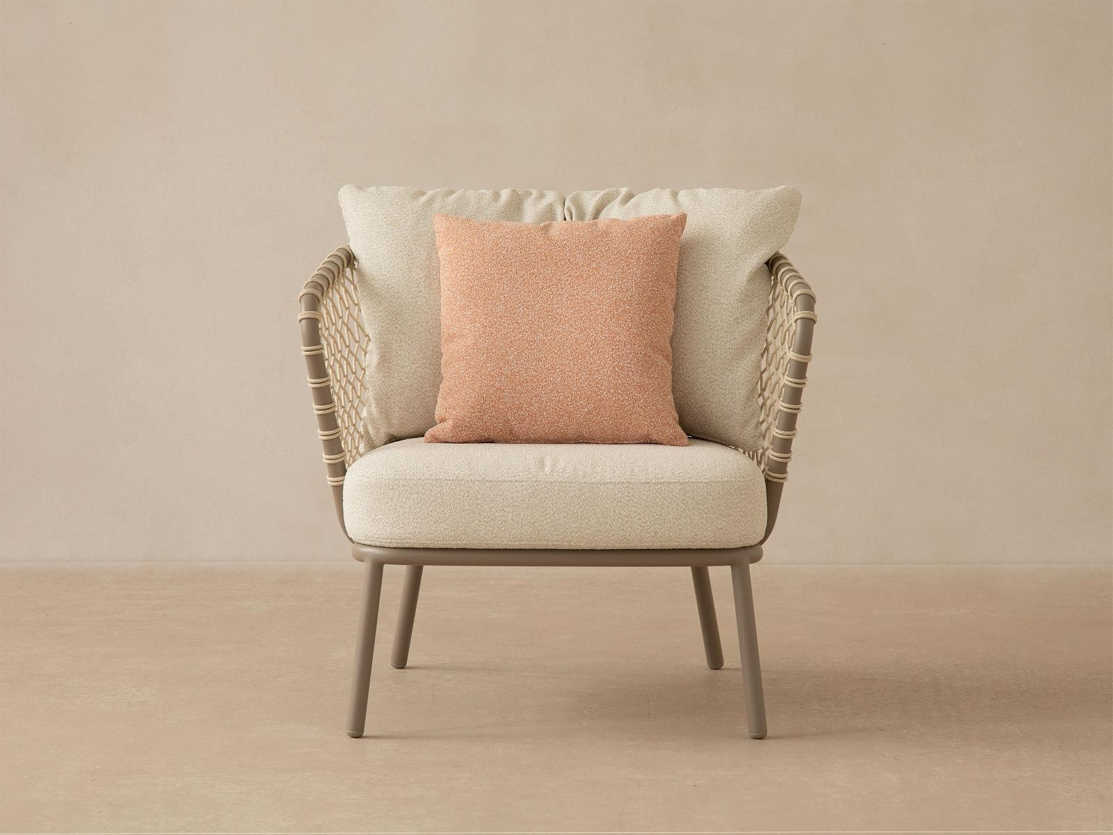 Canar Outdoor Armchair Polyester Cream 0