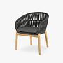Garden Chair Jondal Polyester Anthracite 0