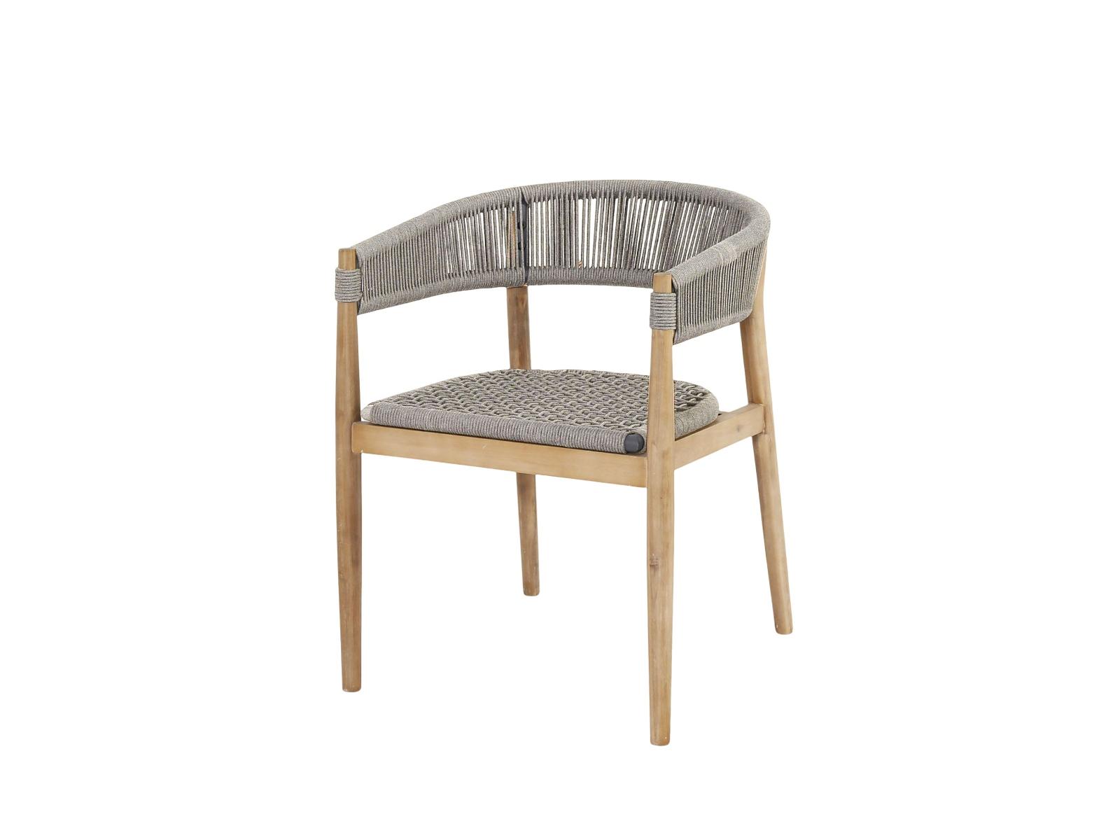 Miara Outdoor Garden Chair 1-Seater Textile Beige 60x58x76 cm 1